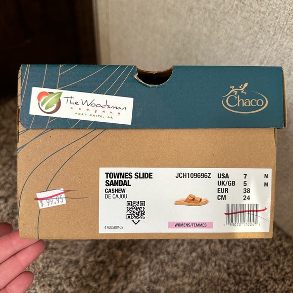 Chaco Shoes - Chaco Townes Slide Sandal - Warm Tan